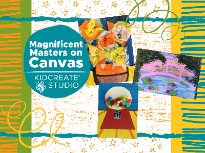 Kidcreate Studio - Mansfield. Magnificent Masters Homeschool Weekly Class (5-12 Years)